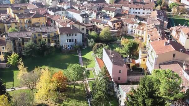 Verona Włochy - około grudnia 2013: panorama verona — Wideo stockowe
