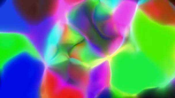 Abstracte spatten animatie in een lus — Stockvideo