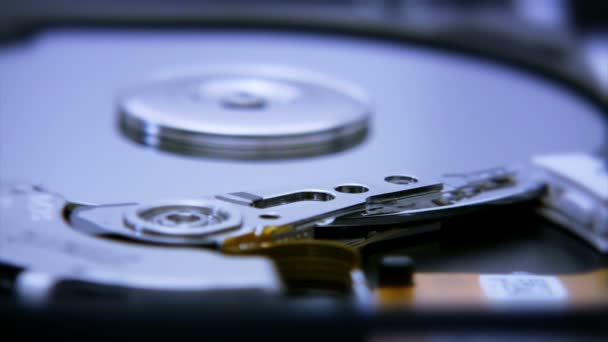 Hard Disk Drive closeup 4 — Stock Video