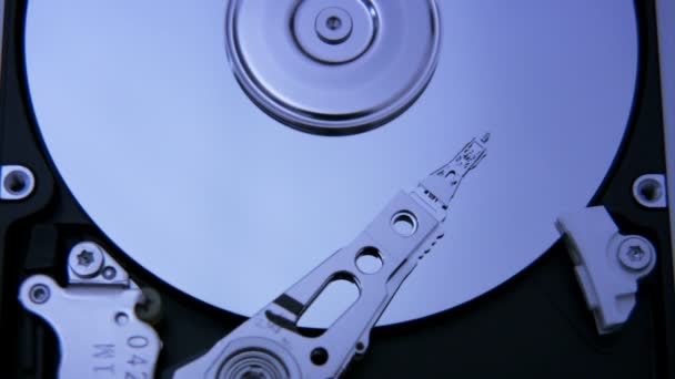 Sabit disk sürücüsü closeup 5 — Stok video