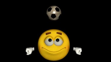 İfade animasyon döngü: futbol