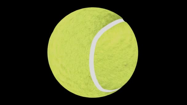 Looping Tennis Ball Animation 1 — Stock Video