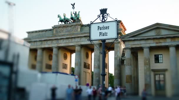 Atracciones de Berlín — Vídeo de stock