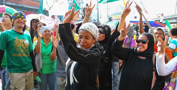 Rally de paz musulmana —  Fotos de Stock