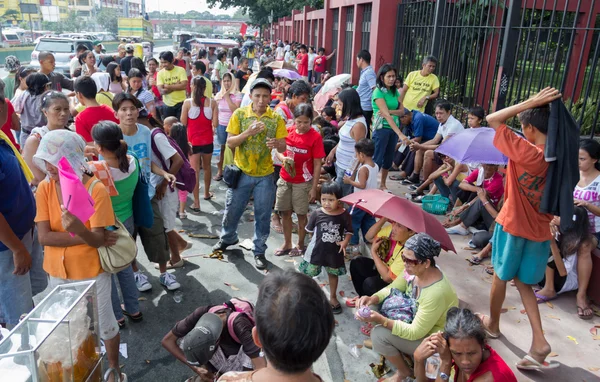 Διαμαρτυρίες ανέβασε πάνω από Φιλιππίνες αντι-αμαρτία φορολογικό νομοσχέδιο — Φωτογραφία Αρχείου