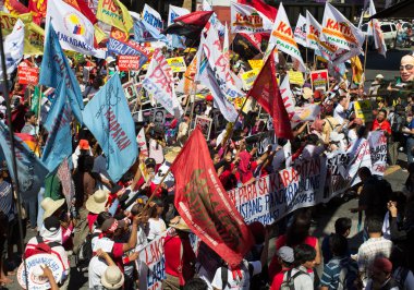 insan hakları evrensel beyannamesi 64 sırasında siyasi protesto