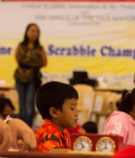 Scrabble tournament — Stock Photo, Image