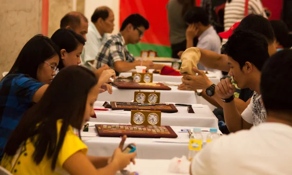 Scrabble tournament — Stock Photo, Image