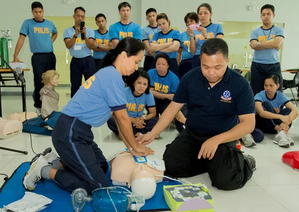 Paramedic Training Stock Image