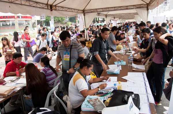 Desempleados en busca de empleo — Foto de Stock