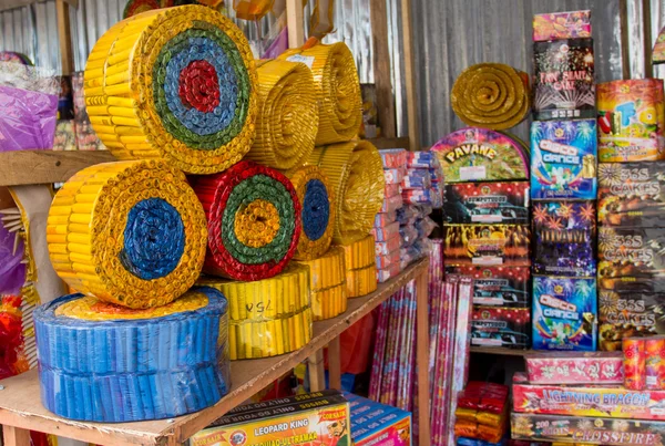 Fire crackers for New Year — Stock Photo, Image