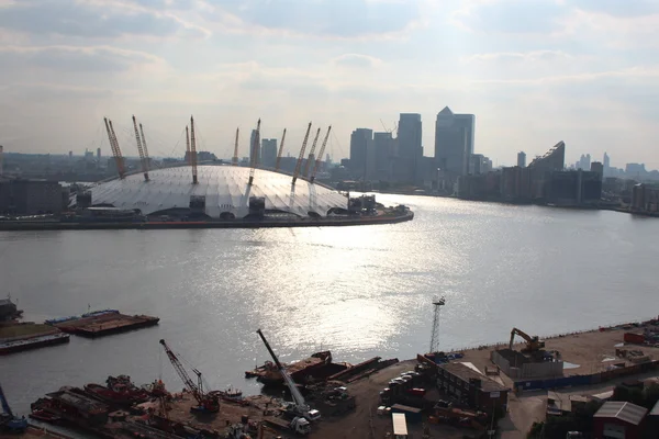 Millenium Dome: O O2 em Greenwich Imagens Royalty-Free