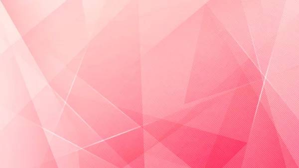 Abstrait Rose Géométrique Avec Fond Rayé Clair Lignes Modèles Conception — Image vectorielle