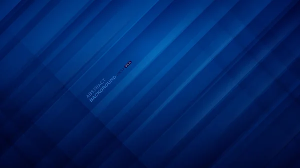 Geometrische Blauw Met Laagelement Donkerblauwe Abstracte Achtergrond Illustratie Vectorformaat — Stockvector