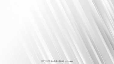 Abstract background with light and dynamic minimal white and gray lines