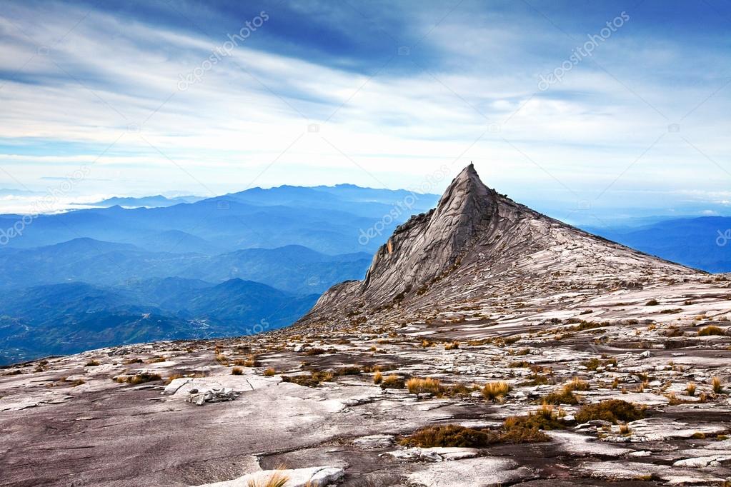 North Peak as seen near summit of Mount Kinabalu, Asia's highest mountain in Sabah, Malaysia, Borneo.