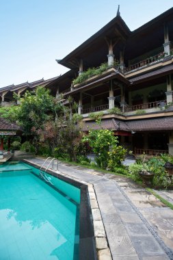 güzel Açık Yüzme Havuzu