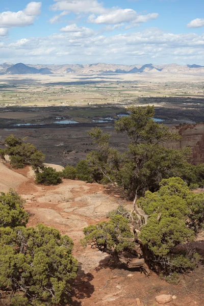 The Grand Valley from the Colorado National Monument — Stock Photo, Image