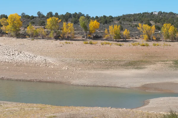 Reservatório de seca — Fotografia de Stock