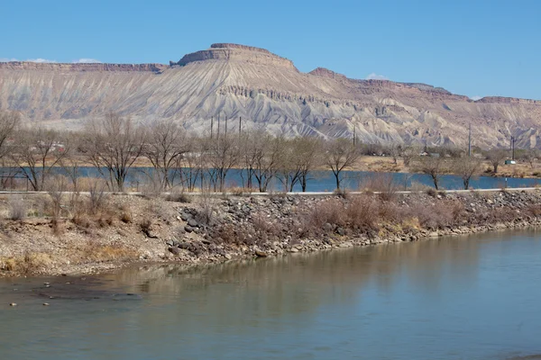 Coloradofloden på majs lake — Stockfoto
