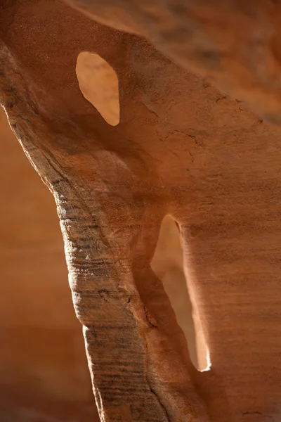 Jug handle arch in sandstone — Stock Photo, Image