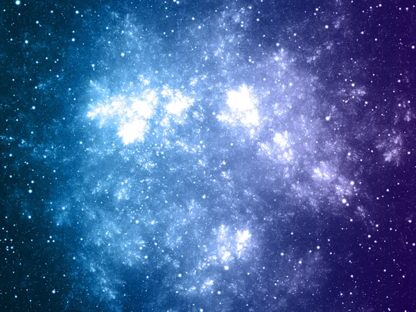 Space nebula — Stock Photo, Image