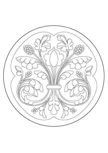 装飾花の要素 Eps ファイルのベクトル イラスト — ストックベクタ