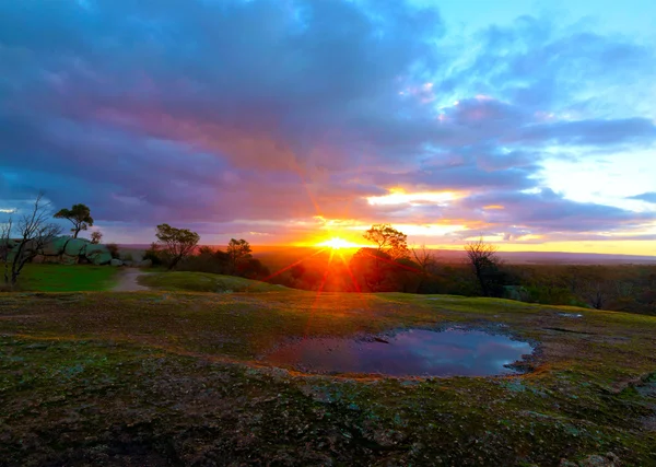 Pôr do sol — Fotografia de Stock