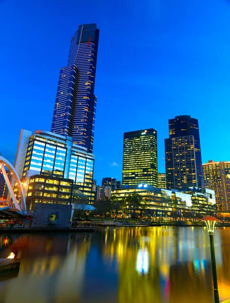 Melbourne skyline — стоковое фото