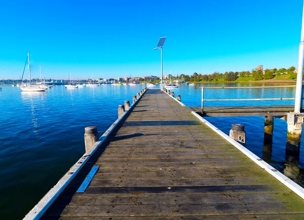 Geelong kıyı şeridi — Stok fotoğraf