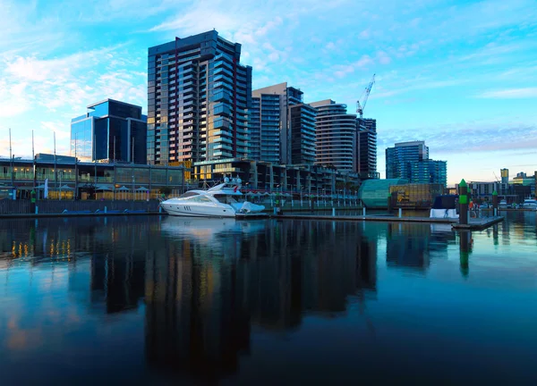 墨尔本 docklands — 图库照片