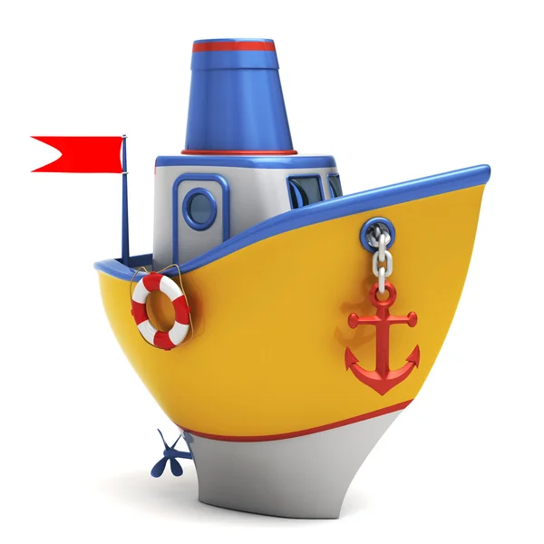 Barca giocattolo — Foto Stock