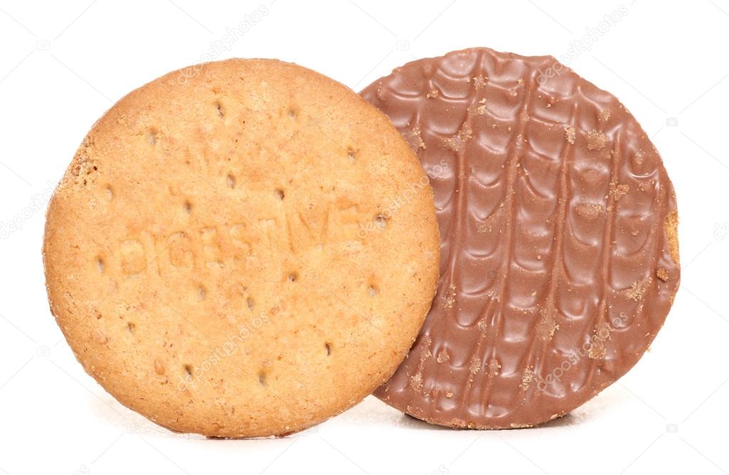 Chocolate digestive biscuits