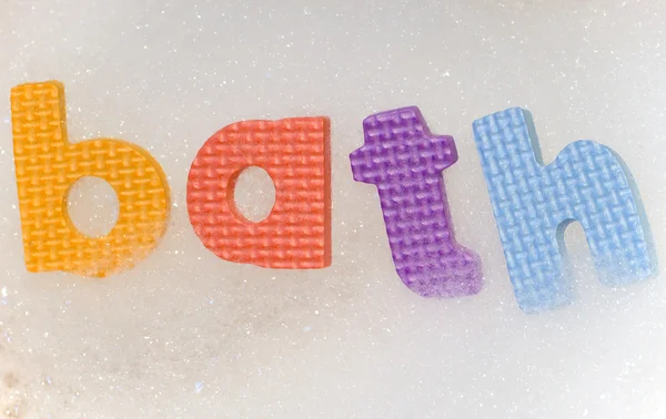 Bath with bubbles — Stock Photo, Image
