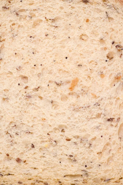 Multigrain seeded bread background — Stock Photo, Image