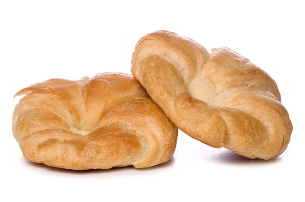 Two croissants — Stock Photo, Image