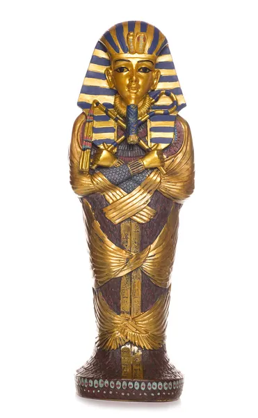 Egyptian mummy coffin — Stock Photo, Image