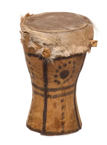 Ritaglio tamburo africano — Foto Stock