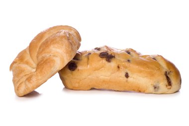 Kes şunu, kruvasan ve tatlı çörek rulo