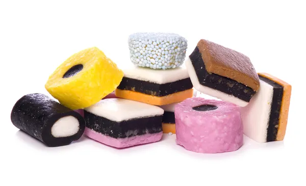 Bassetts Süßholz allerlei Süßigkeiten — Stockfoto