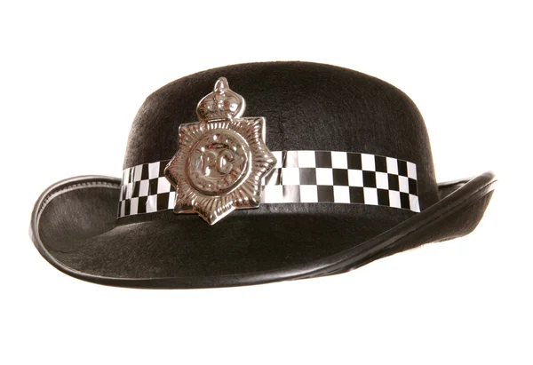 Chapéu da polícia das mulheres — Fotografia de Stock