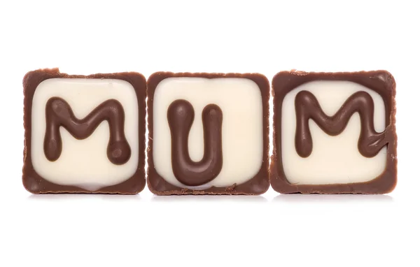 Chocolates de mamãe — Fotografia de Stock