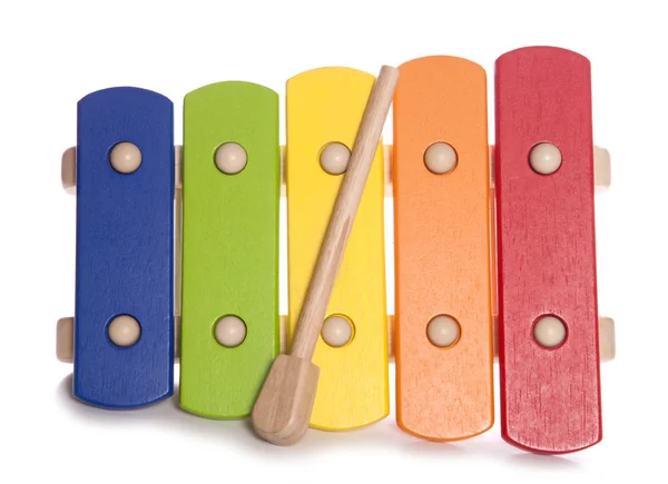 Rainbow xylofon musikinstrument — Stockfoto