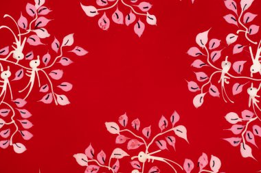 Kızıl ağaç soyut