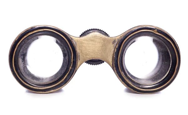 Gold opera glasses — Stock Photo, Image