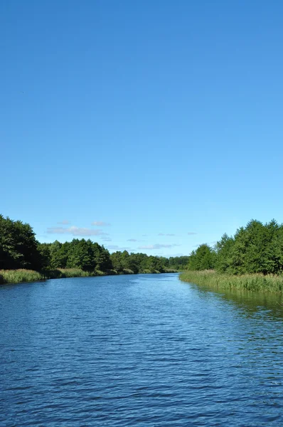 Rivier kust — Stockfoto