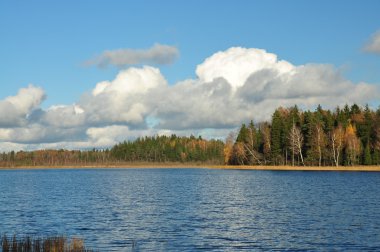 Mavi Göl sonbahar