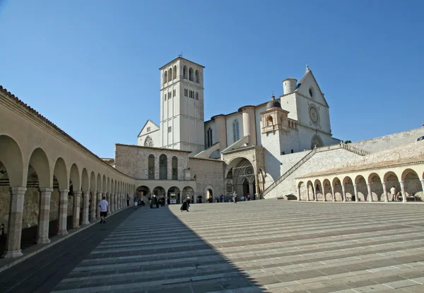 Square of the Basilica of Saint Francis — Stock Photo, Image