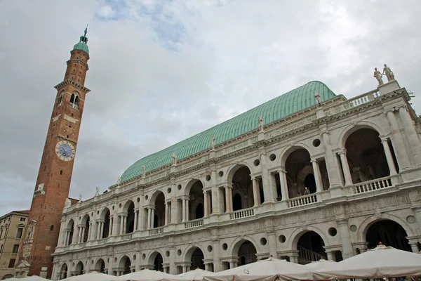 Velkolepé bazilice palladiana di vicenza — Stock fotografie