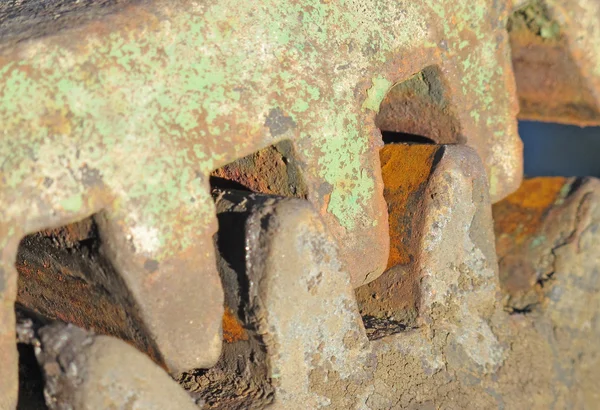 Industriële uitrusting voor de behandeling van ijzeren ringen mechanische plant — Stockfoto